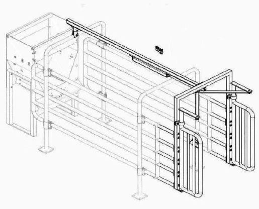 Milking Machine – Milking Systems - Milking Equipment - 5750006 - Gate X Feed Station - Herd Management - Automatic Feeding