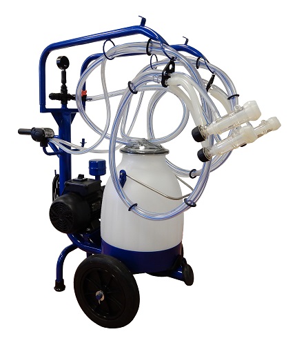 Milking Machine – Milking Systems - Milking Equipment - 6039010 - PMMKit EPV170 5L 220V50Hz 2Arms 2Sheep Classic - Ведро & Молокопровод - Portable milking machines