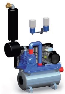 Milking Machine – Milking Systems - Milking Equipment - 9002254 - GPVS2200 O 5,5kW400-690V + Servofan - Контроль вакуума - Vacuum pumps (Oil)