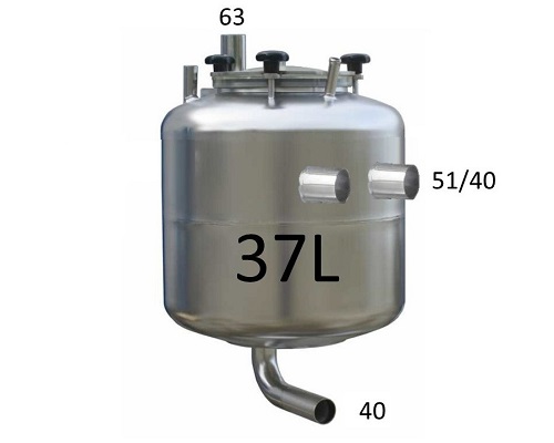 Milking Machine – Milking Systems - Milking Equipment - 9010002 - UTV Vert.37L F (51/40) V63O40 - Молочная линия - Milk Receivers HD