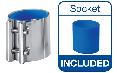 Milking Machine – Milking Systems - Milking Equipment - 9010088 -Coupling Blue D32 - Молочная линия - Couplings