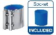 Milking Machine – Milking Systems - Milking Equipment - 9010090 -Coupling Blue D51 - Молочная линия - Couplings